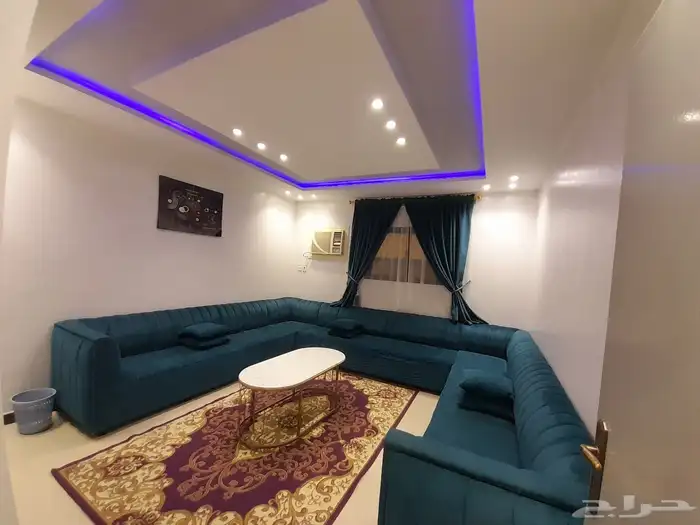 شقة عوائل مؤثثة للإيجار الشهري بالنسيم 0