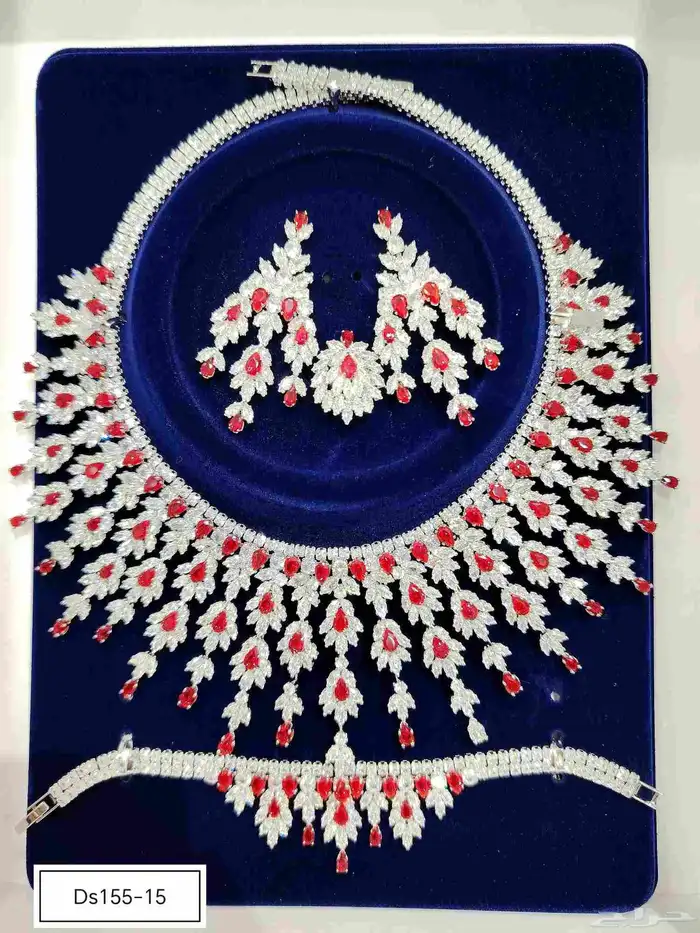 أطقم زركون فخم وملون 4