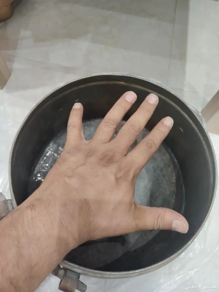 قدر نحاس بغطاه 3