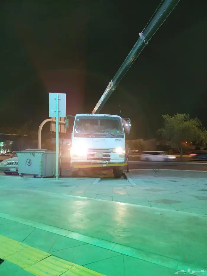 ونش بوم تراك سله للايجار اليومي 1