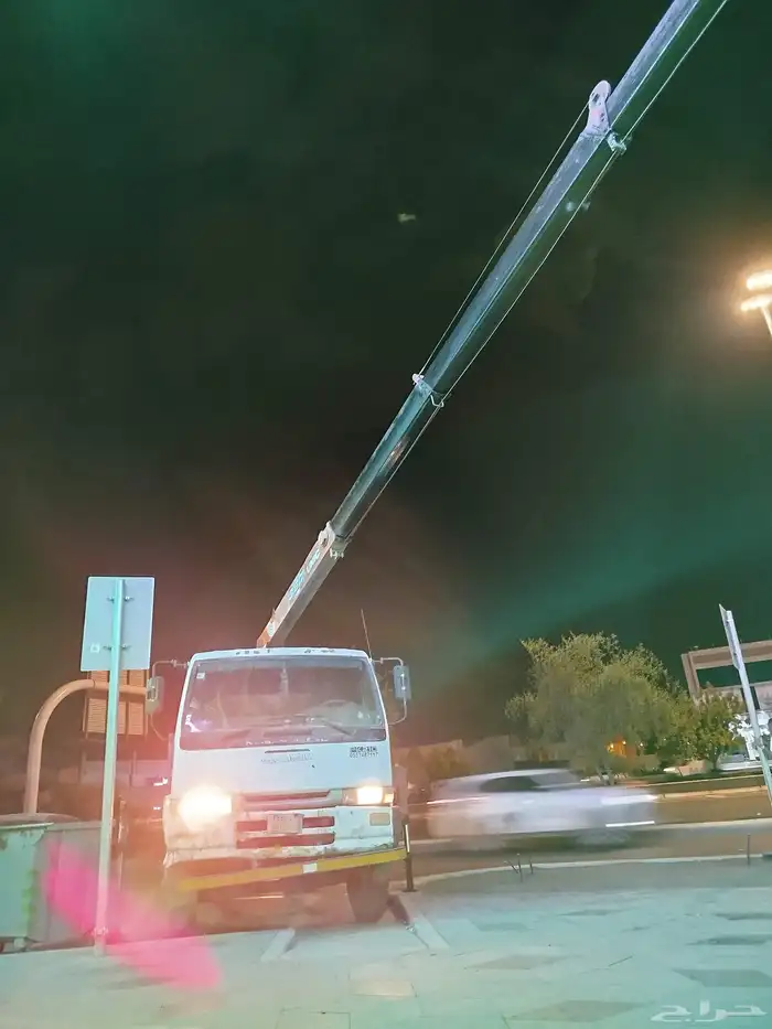 ونش بوم تراك سله للايجار اليومي 0