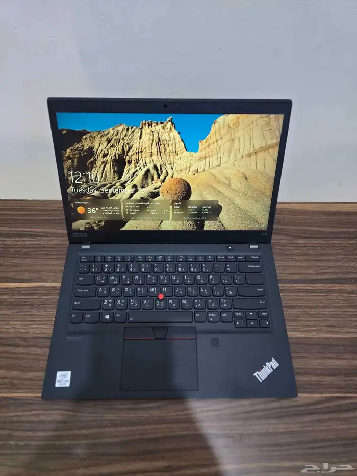 لابتوب Lenovo Thinkpad T14S المعالج Core i7  الرام 32  شاشة 0