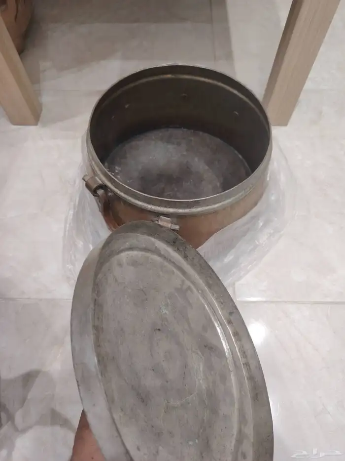 قدر نحاس بغطاه 2