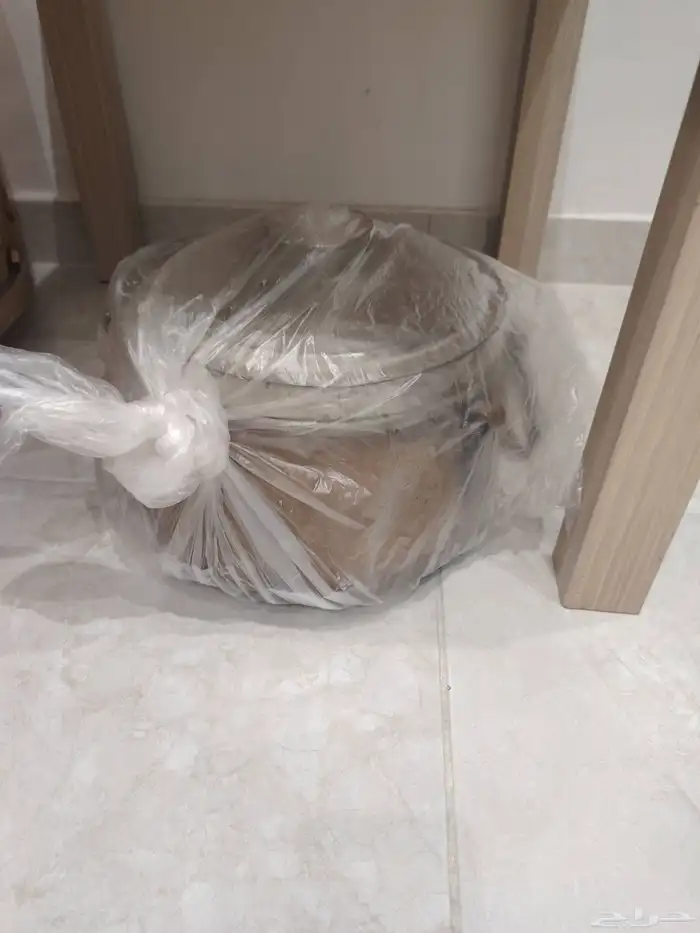 قدر نحاس بغطاه 0