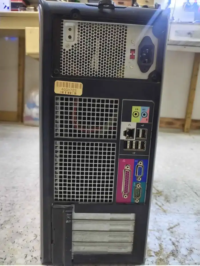 المعالج  Intel(R) Core(TM)2 Duo CPU E7500 4
