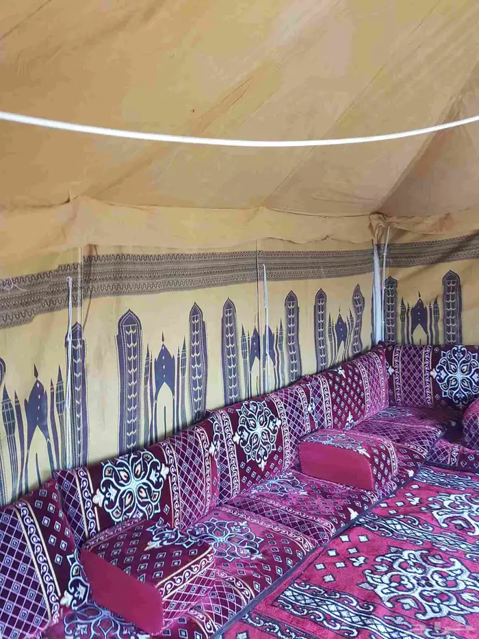 خيام خيمة بيت شعر مشب مساند جلسات مخيم 2