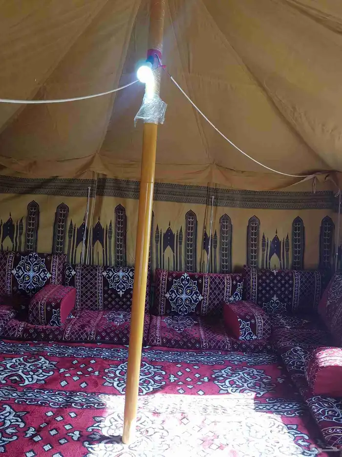 خيام خيمة بيت شعر مشب مساند جلسات مخيم 1