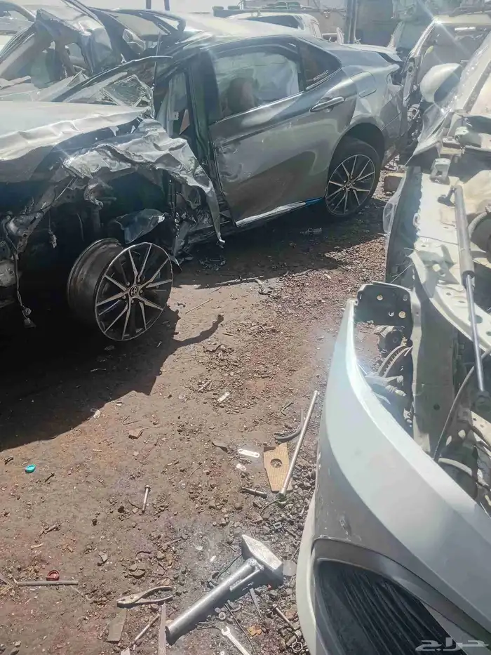 تشليح كمري قطع غيار مديل 23 7