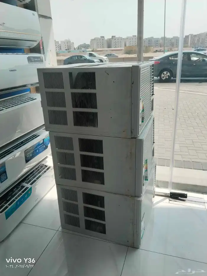 مكيف شباك وستنجهاوس شبه جديد 0