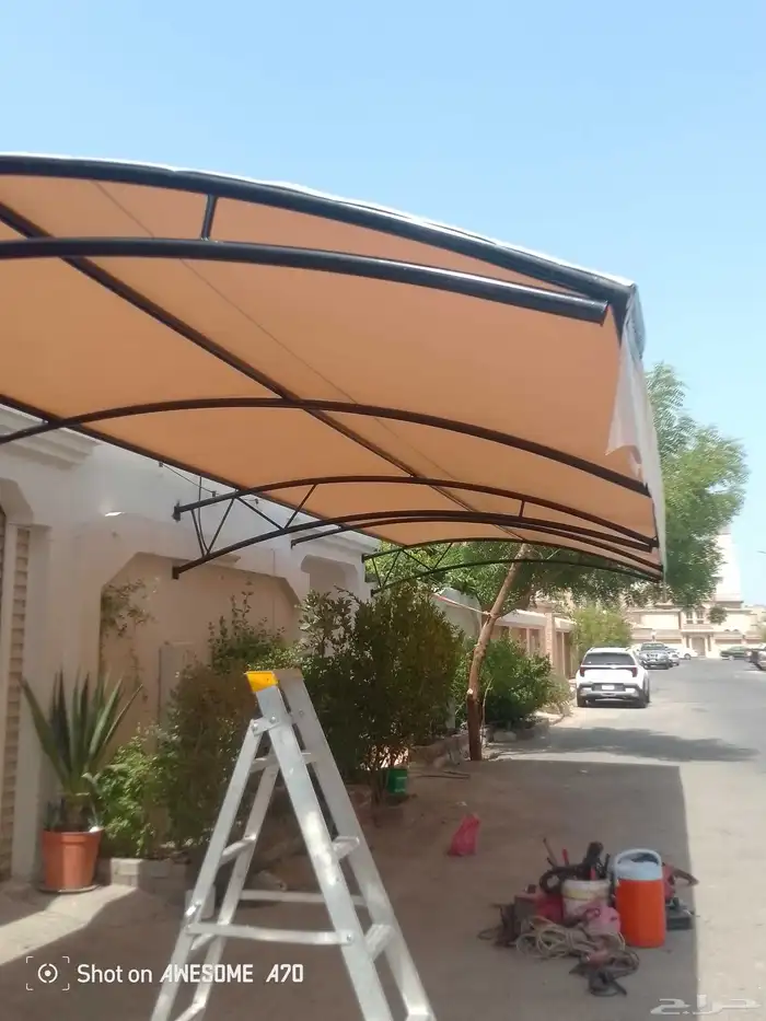تلبيس أبواب خرجيه بديل الخشب مظلات سيارات افضل الجوه 8