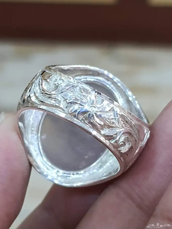 خاتم عقيق يماني شجري 4