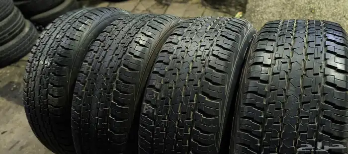 نعرض لكم كفرات صيني دعسه دنلوب نظيف علا الشرط 285 60 18 0