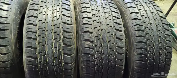 نعرض لكم كفرات صيني دعسه دنلوب نظيف علا الشرط 285 60 18 1
