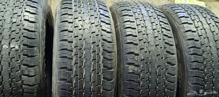 نعرض لكم كفرات صيني دعسه دنلوب نظيف علا الشرط 285 60 18 4
