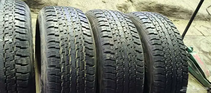 نعرض لكم كفرات صيني دعسه دنلوب نظيف علا الشرط 285 60 18 8