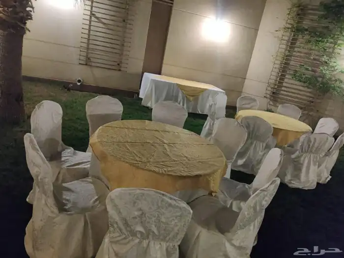 تاجير طاولات الطعم كراسي بانواعها سماعات جلسات 3