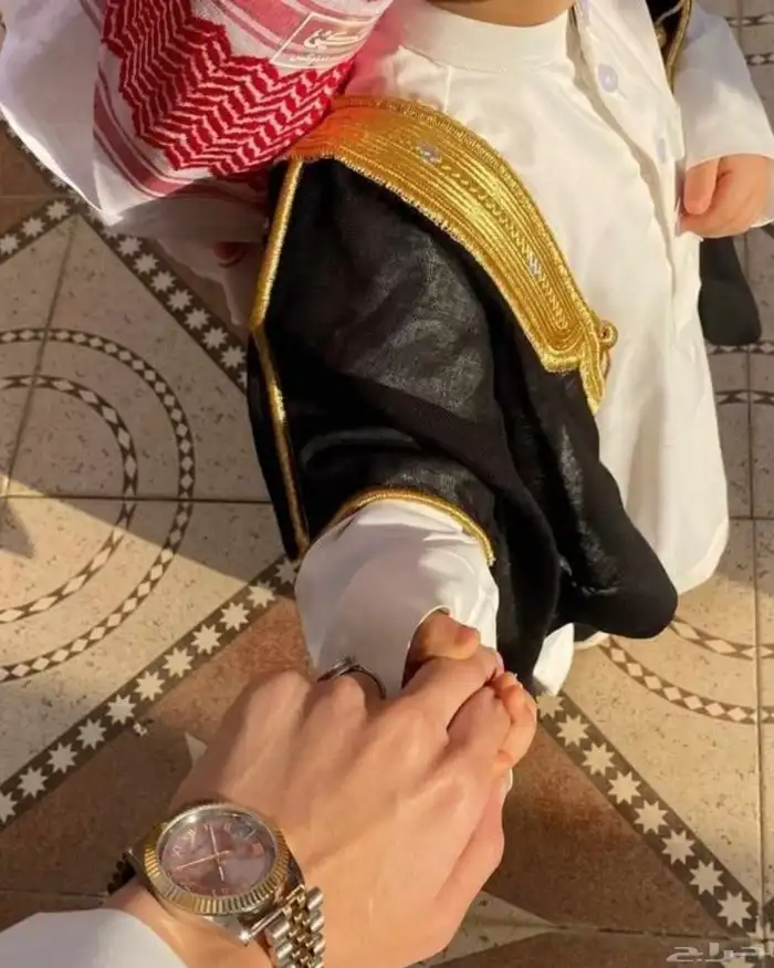 بشوت اطفال عروض اليوم الوطني 95 (تطريز الاسم مجانا) 4