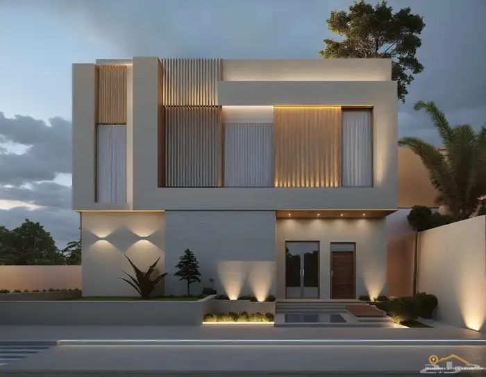 تصميم واجهات تصميم معماري تصميم فلل 3