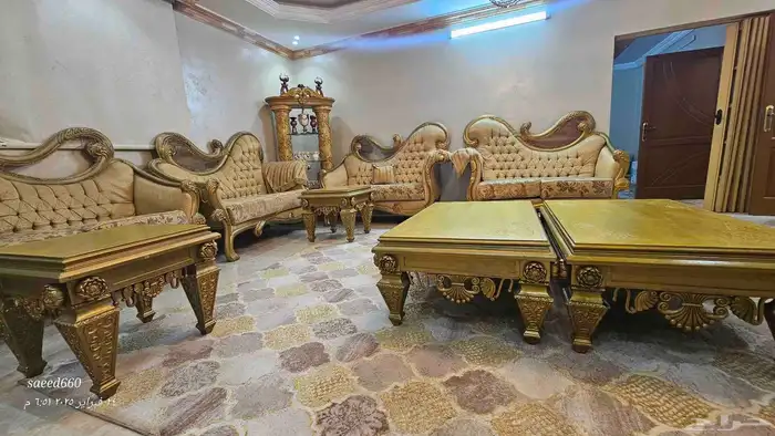 طقمين كنب ملكي 6