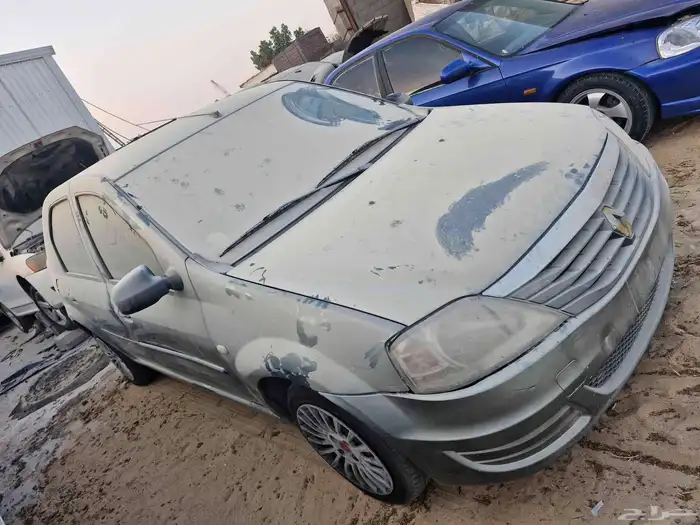 رينو لوجان 2012 تشليح الاسمري قطع فقط 1