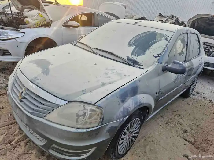 رينو لوجان 2012 تشليح الاسمري قطع فقط 2