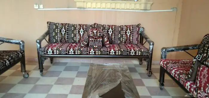 كراسي حديد جلسات خارجيه مراكيز كويتيه شعبيه 6