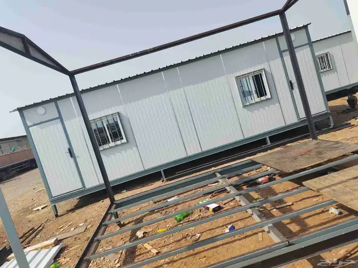 بركسات وكرفانات ورشة امواج الخليخ لتصنيع البيوت الجاهزه 0