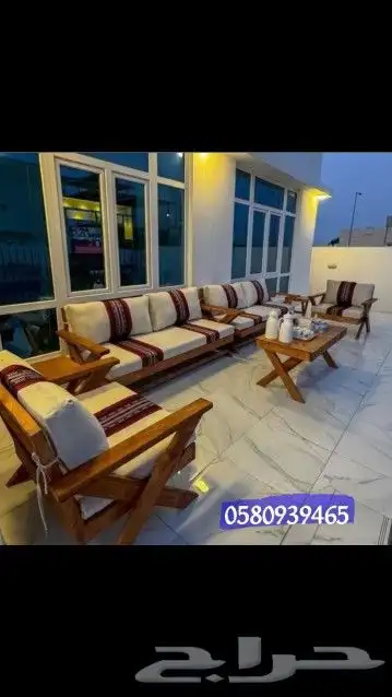 جلسات الخارجية للحدائق وشاليهات 8