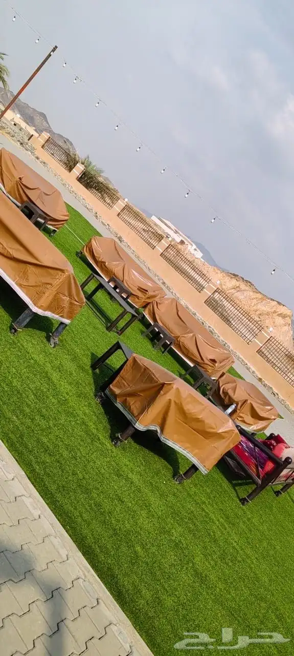 غطاء كراسي حديد و جاهز و تفصيل 0