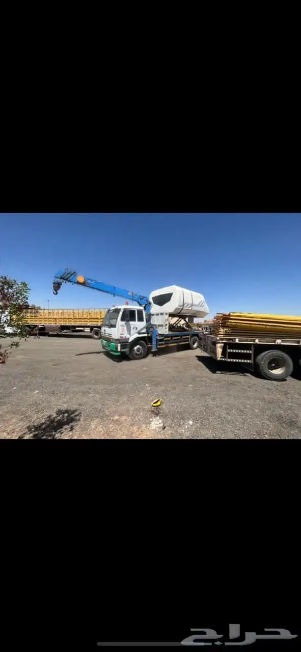 ونش رافعه 8 طن للأيجار تبوك 2