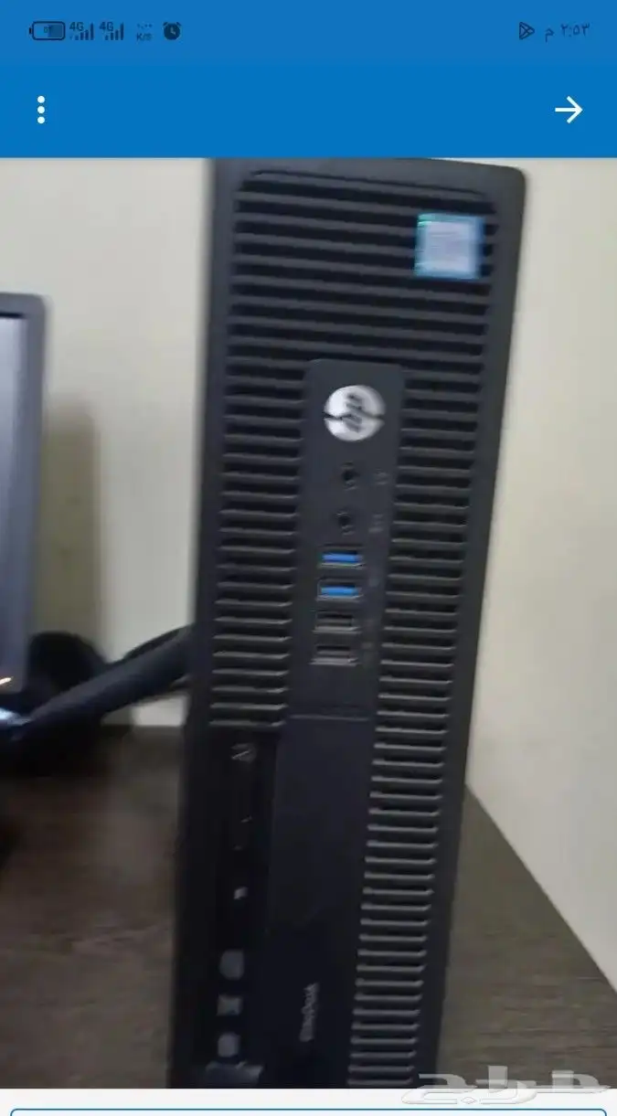 كمبيوتر مكتبي core i5هارديسك 500GB ورام 4 2