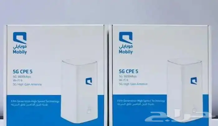 عروض راوتر متنقل انترنت مفتوح لا محدود موبايلي 5