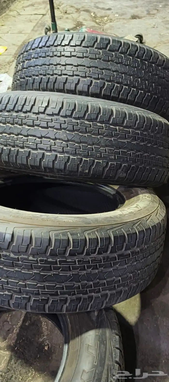نعرض لكم كفرات صيني دعسه دنلوب نظيف علا الشرط 285 60 18 3