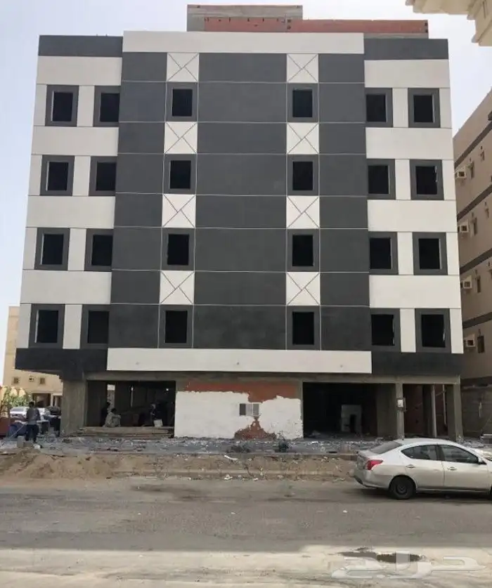 أعمال لياسه ملونه بديل الحجر وكسرالرخام الاسباني على الوجهات 19