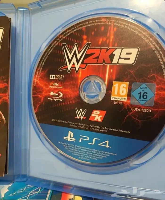 شريط WWE 2K19 أخو الجديد شغال 100 شغال على سوني 4 و 5 2