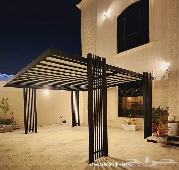 حداد الرياض مظلات وسواتر وجلسات لكسان 3