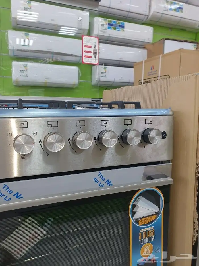 فرن إيطالي تجميع تركي 5 عيون عينين جامبو 2 مروحه 4