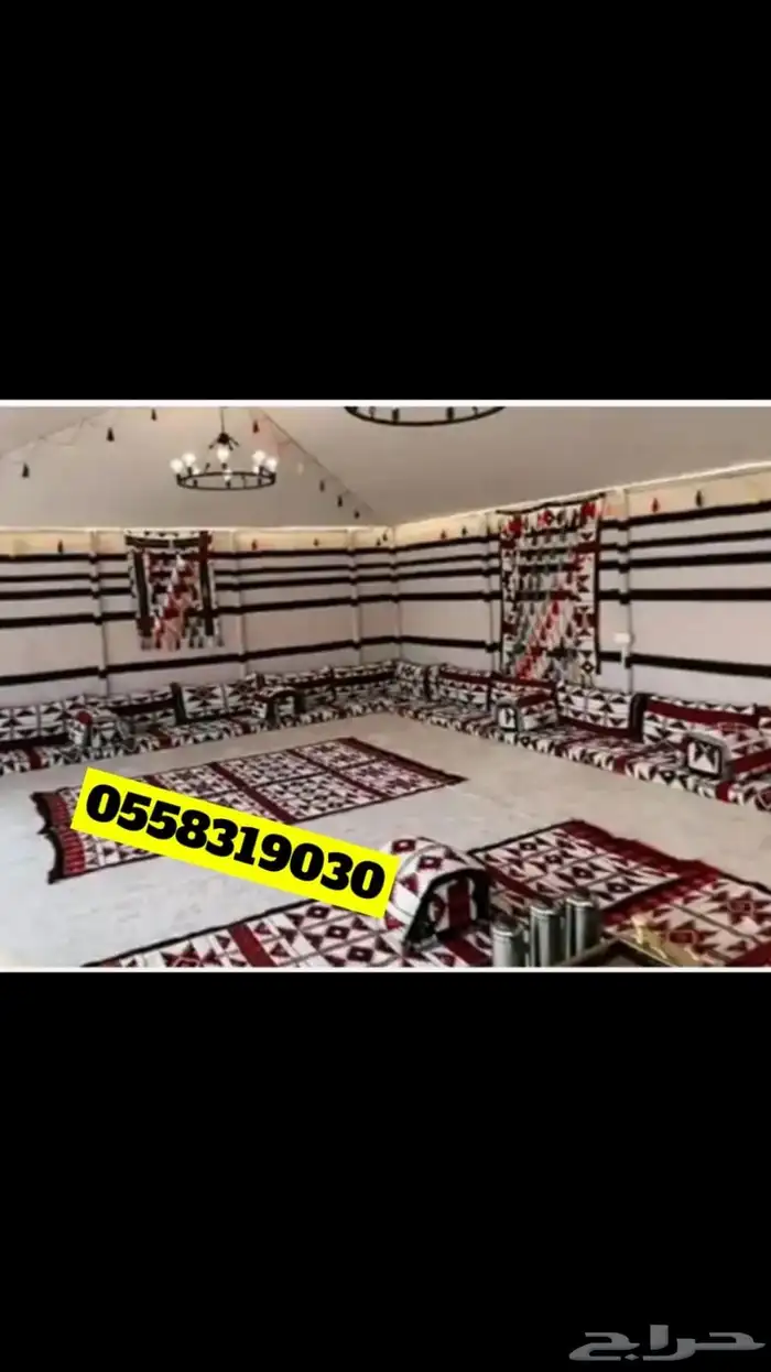 بيوت شعر وخيام ومشبات وجملونات 0