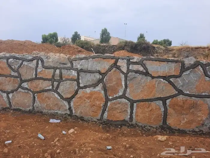 بناء جدران حجر 3