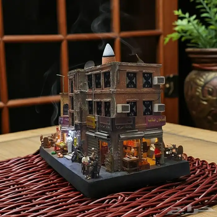 مجسم تراثي للحارة القديمة 3D 1