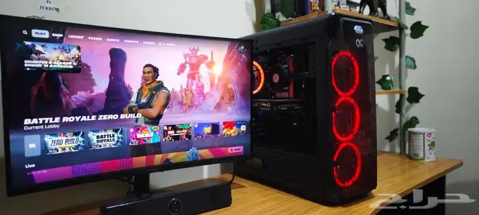 بي سي العاب يجيب 200 فريم بفورتنايت السعر 1800 1