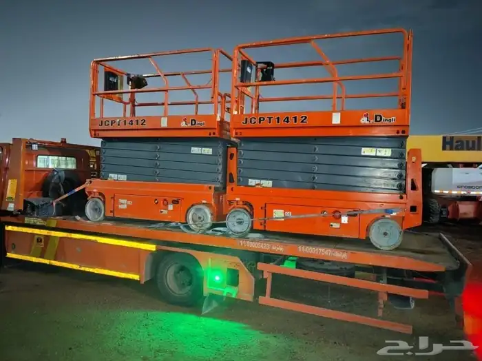 سيزر لفت للايجار scissor lift for rent 0