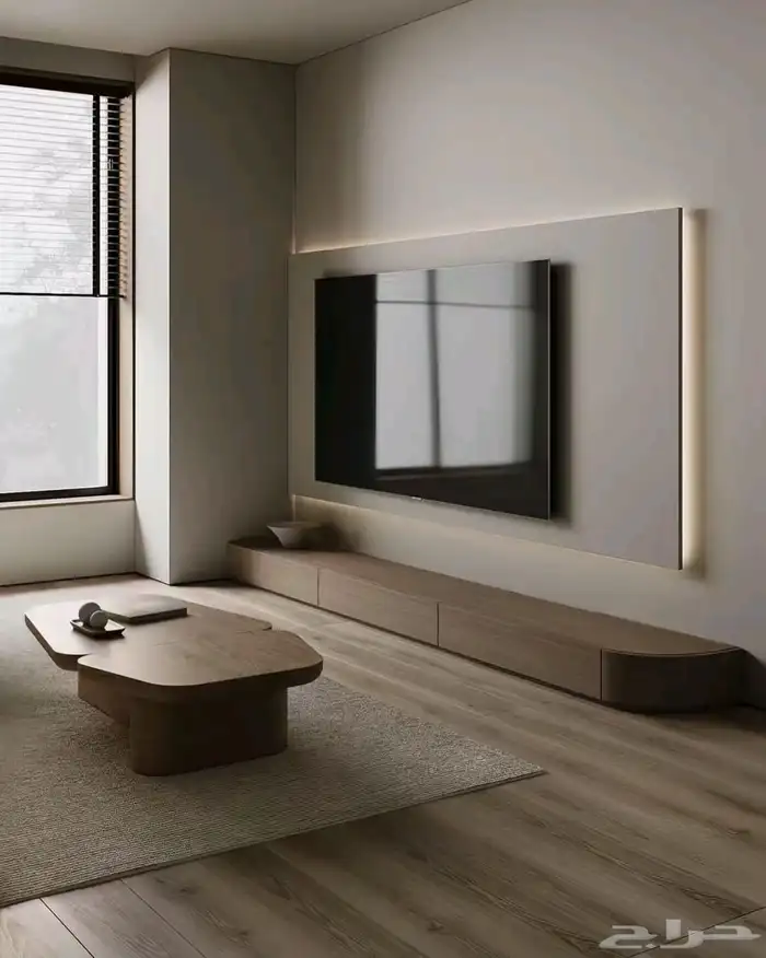 ديكورات خلفيات تلفزيون رفوف شيبورد 3