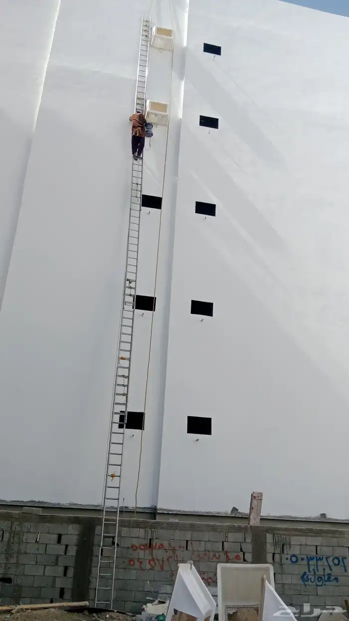 شبك مكيف خارجى غطاء شفات خارجى فبر جلاص شبك تيك خارجى 3