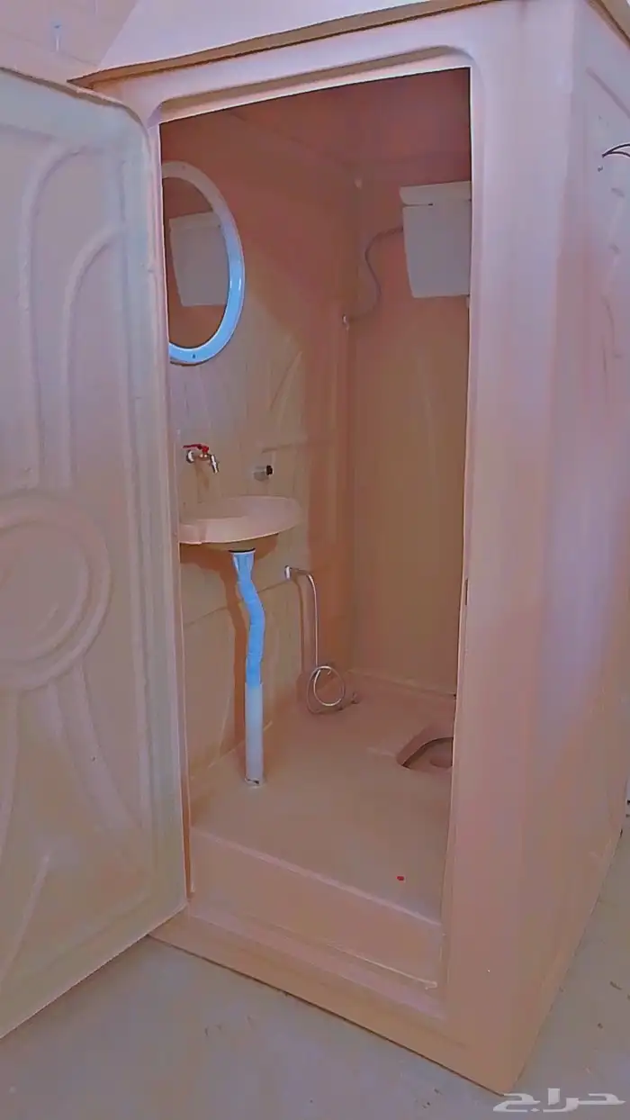 حمامات متنقله جوده عاليه عربي وافرنجي 6