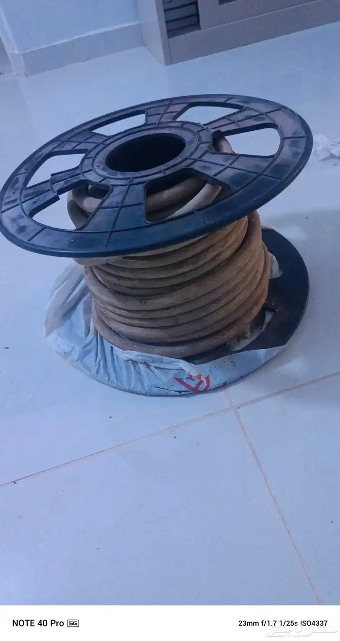 كايبل القديم نظيف100ياردة كهرباء نحاسي تمديد بكرة كاملة 0