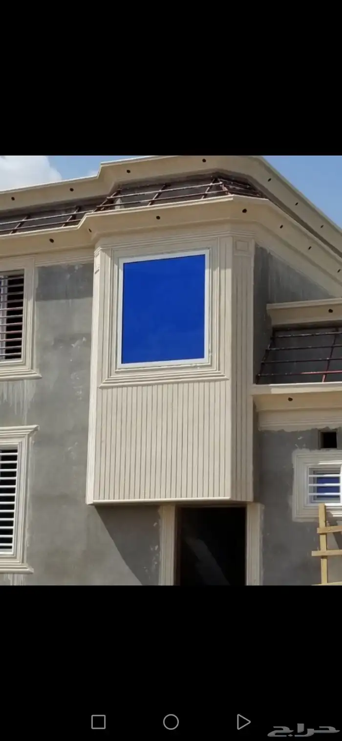 ديكورات خارجيه بديل الحجر الطبيعي سمنت أبيض وبطحاء الرياض 05 8