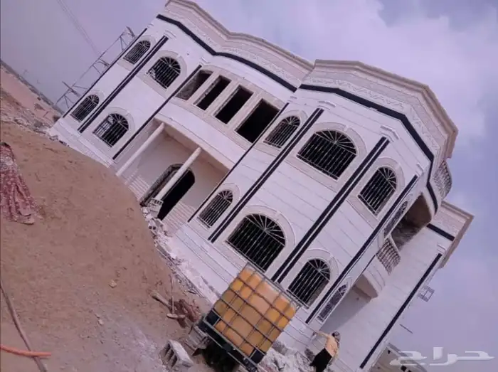 ديكورات خارجيه بديل الحجر الطبيعي سمنت أبيض وبطحاء الرياض 05 0