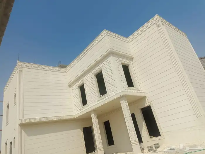 بديل الحجر اسمنت ملون يغنيك عن الحجر الطبيعي والدهانا 8