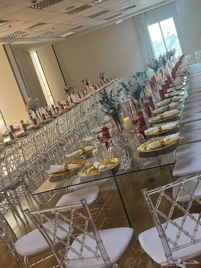 تاجير كراسي طاولات 1